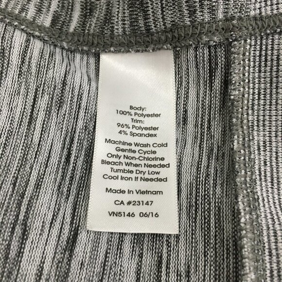 Talbots Knit Space Dye Hooded Sweatshirt Poncho OS - Picture 7 of 8